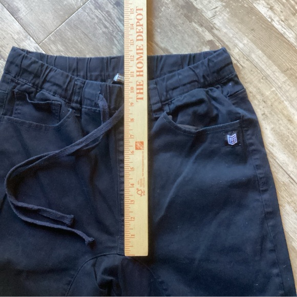 Freedom Industries Dark Blue Pants Joggers Tapered Leg Drawstring Men’s Large - Picture 4 of 8